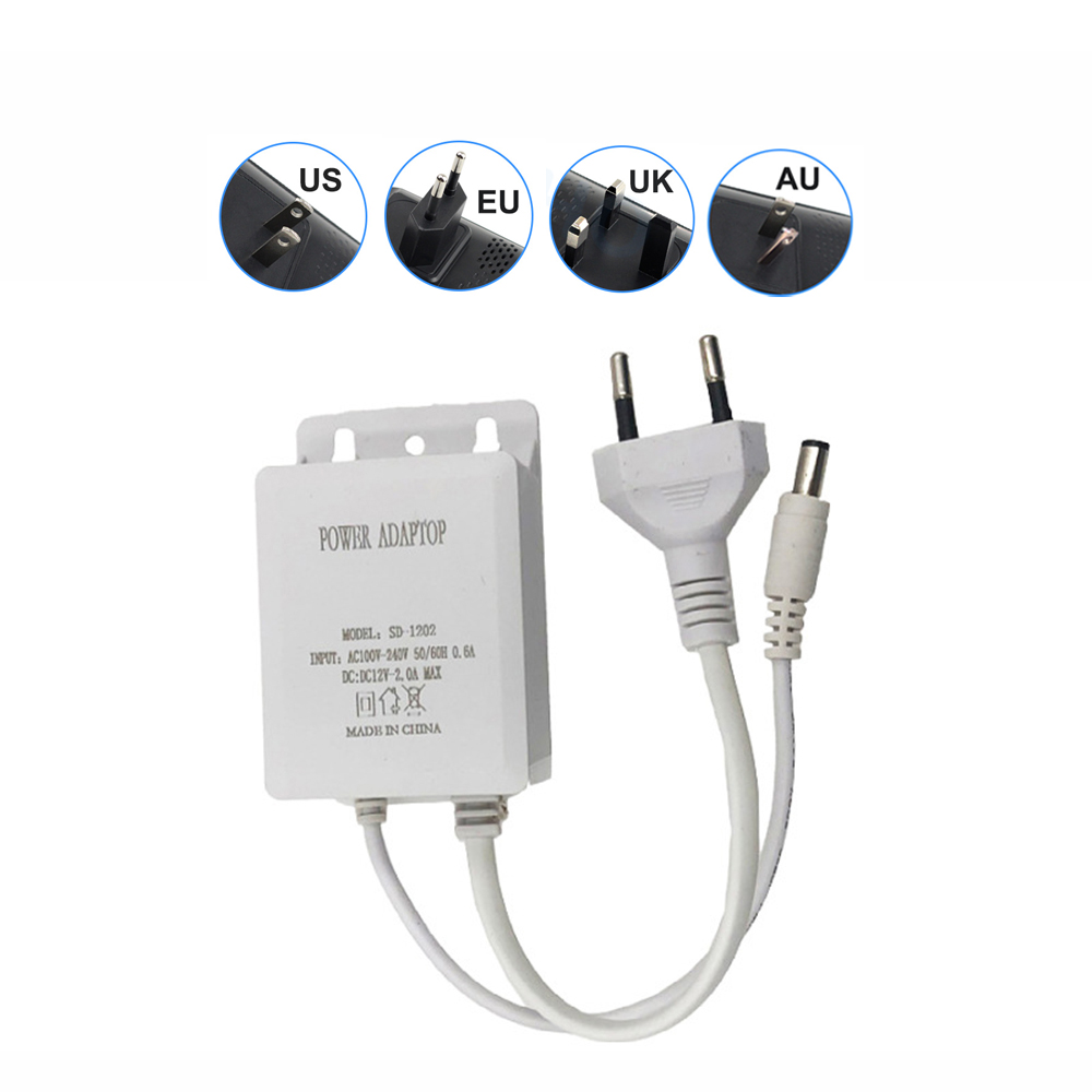 Outdoor Power Plug In - 실외 AC 100-240V 입력 DC 12V