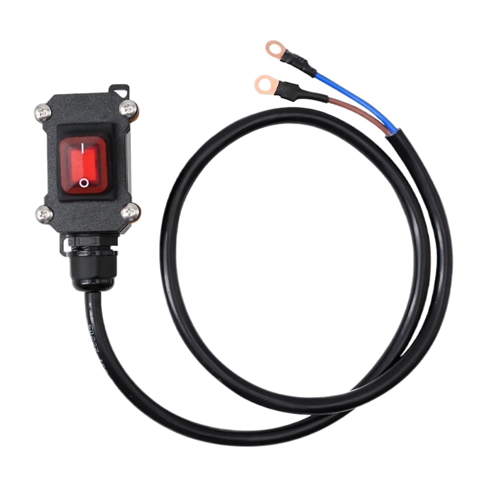 Outdoor Power Disconnect - 30/50/100cm 자동차 배터리 차단기 12V/24V 방수