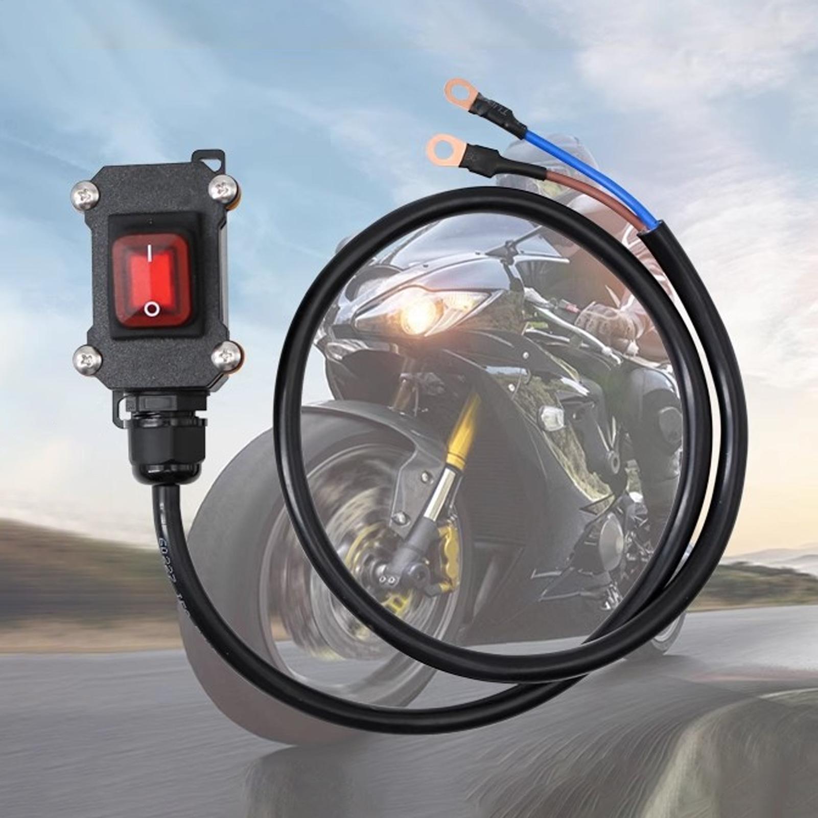 Outdoor Power Disconnect - 30/50/100cm 자동차 배터리 차단기 12V/24V 방수