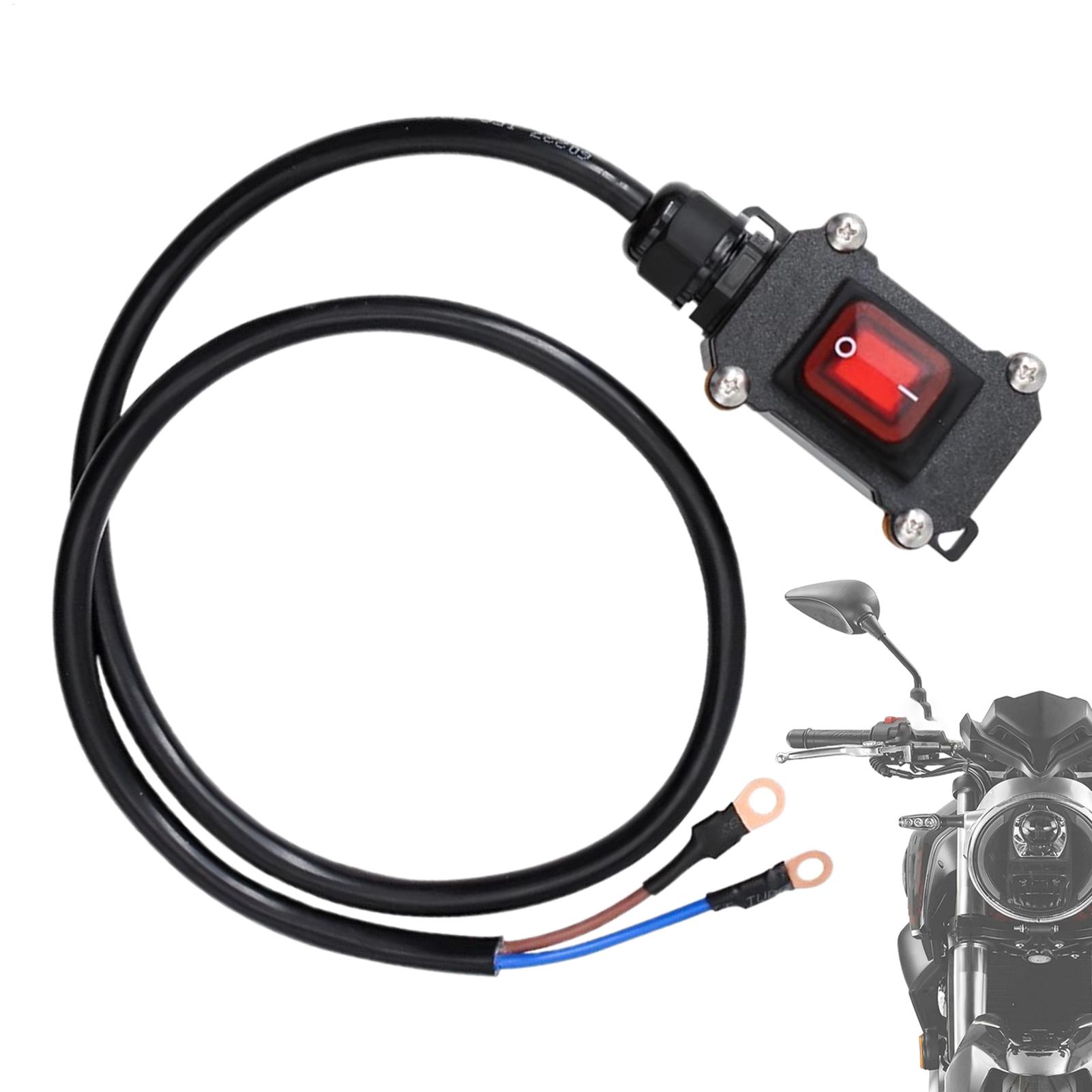 Outdoor Power Disconnect - 30/50/100cm 자동차 배터리 차단기 12V/24V 방수