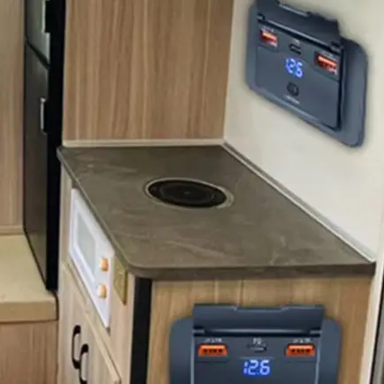 Outdoor Power Outlet Install - 트럭 전원 콘센트 RV 소켓 충전기