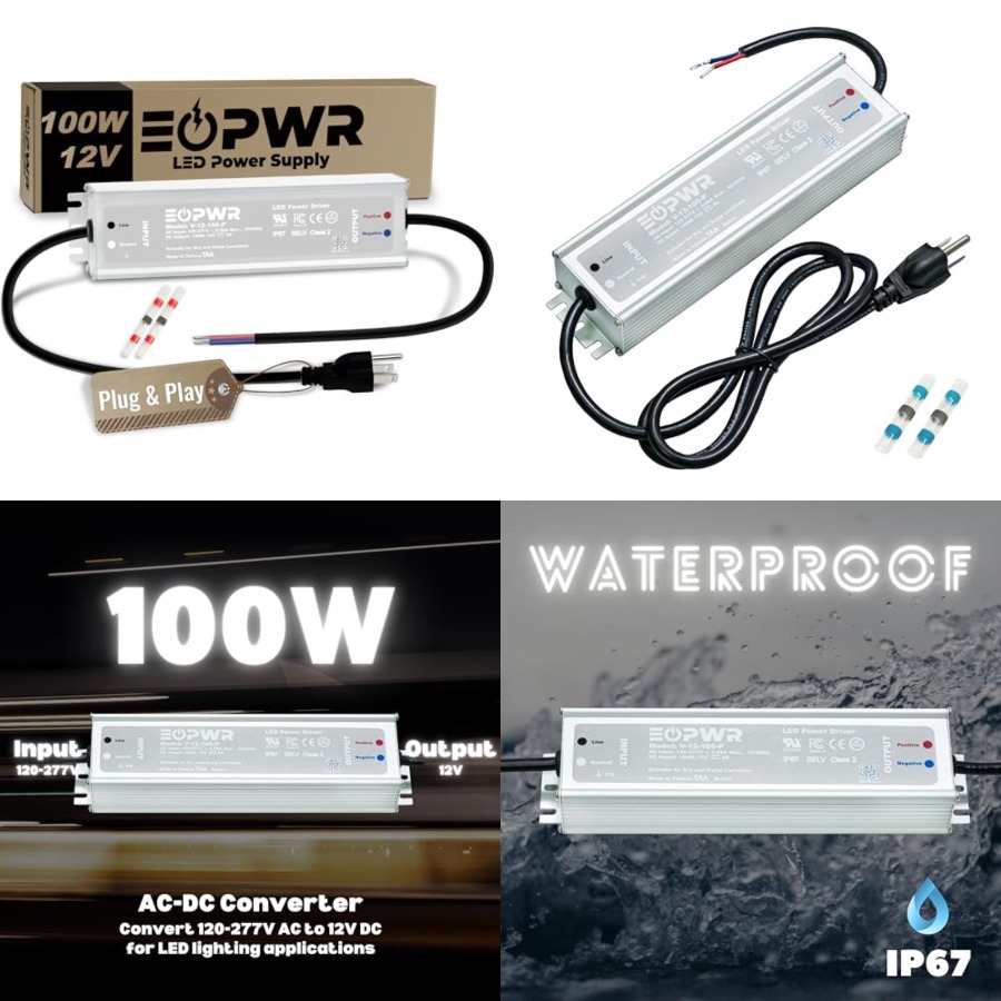 Outdoor Power Plug In - LED 드라이버 방수 IP67 전원 공급