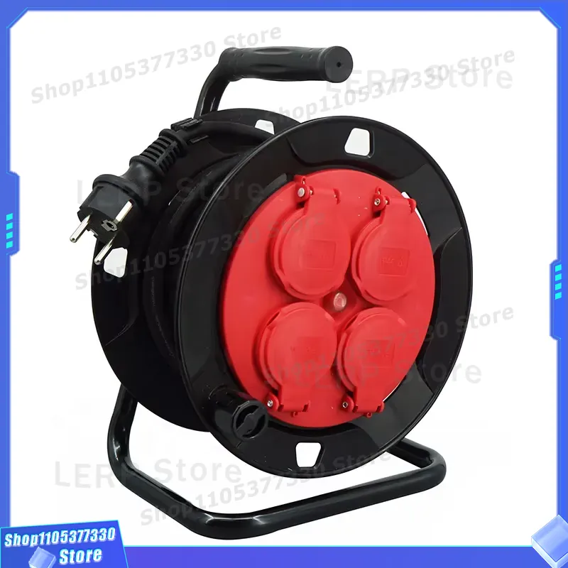Outdoor Use Power Strip - 15M 슈코 연장 케이블 릴 IP44