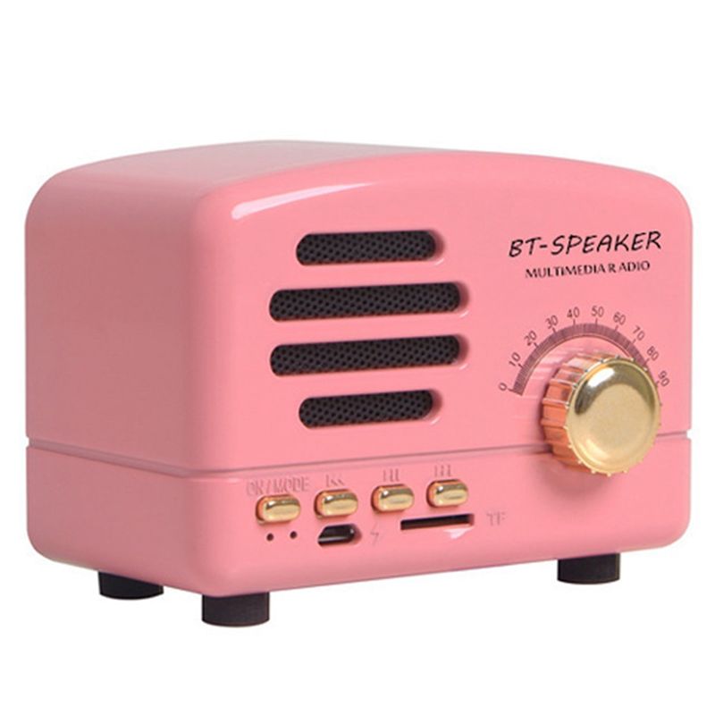 Outdoor Power Deals - 【빅딜】강력한 레트로 블루투스 스피커, 레트로 장식용