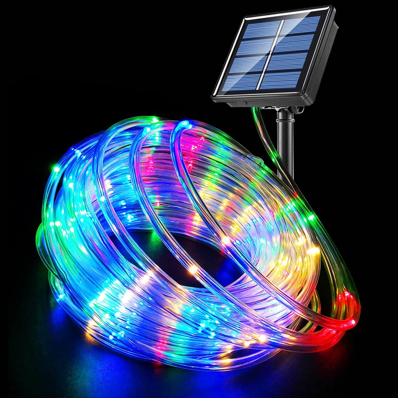 Outdoor Use Power Strip - 야외용 태양광 120 LED 레인보우 튜브