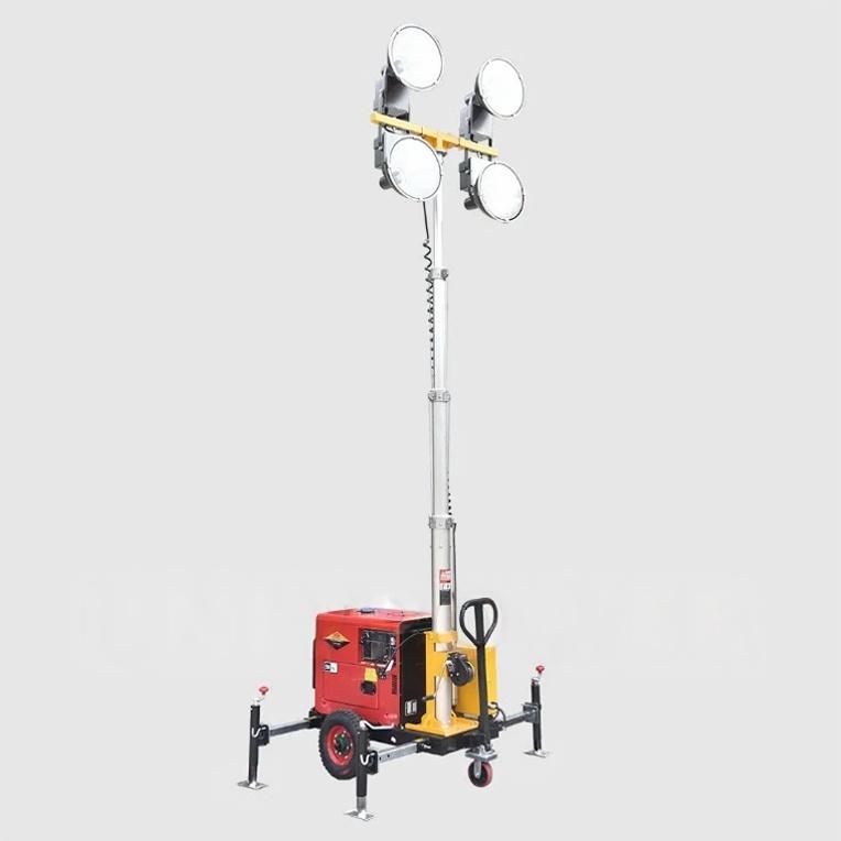 고품질 휴대용 이동식 발전기 구동 모바일 조명 타워 ( - Outdoor Power Tower 리뷰 및 가격