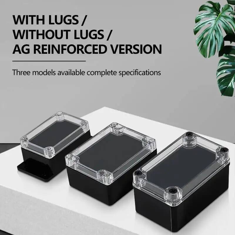 2pcs 투명 커버 방수 접합 상자 실내 야외 보안 카 - Outdoor Power Supply Box 리뷰 및 가격