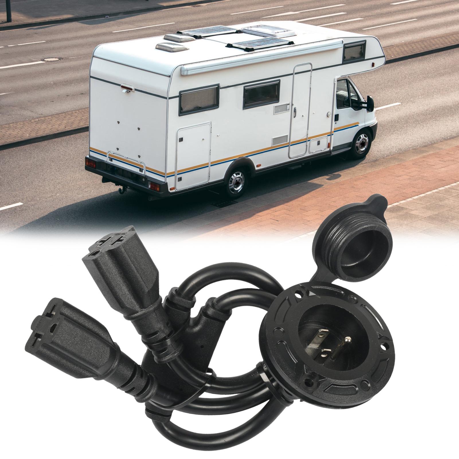 미국 표준 125V RV 전원 인렛, 방수 야외 충전  - Outdoor Power Outlet Install 리뷰 및 가격