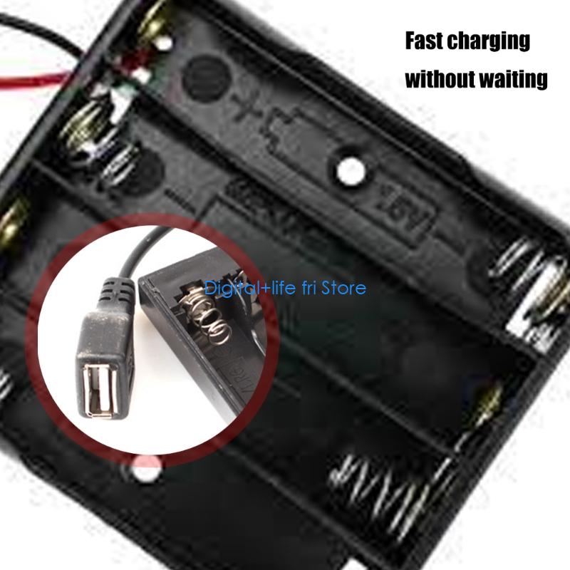 E06D 4 슬롯 배터리 케이스 USB 전원 어댑터 L - Outdoor Use Power Strip 리뷰 및 가격