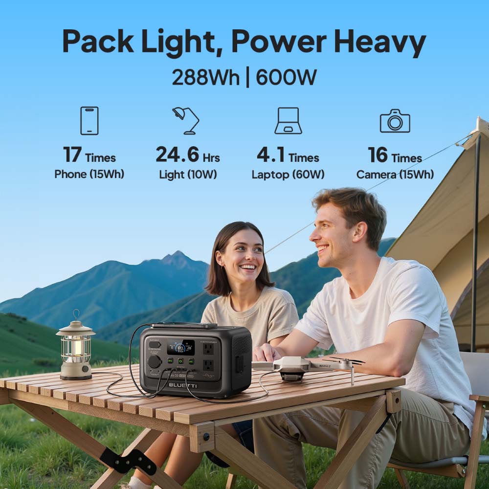 【리뉴얼】BLUETTI Elite 30 V2 휴대용 발 - Outdoor Power Tower 리뷰 및 가격