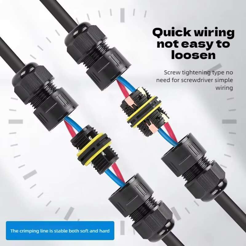 IP68 방수 전기 와이어 커넥터 I T 유형 솔더리스 - Outdoor Power Block 리뷰 및 가격