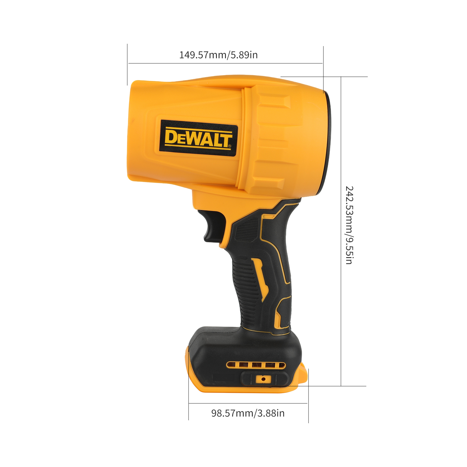 DEWALT D317 20V 무선 송풍기 - 파티오 청 - Leaf Blower Cordless 리뷰 및 가격