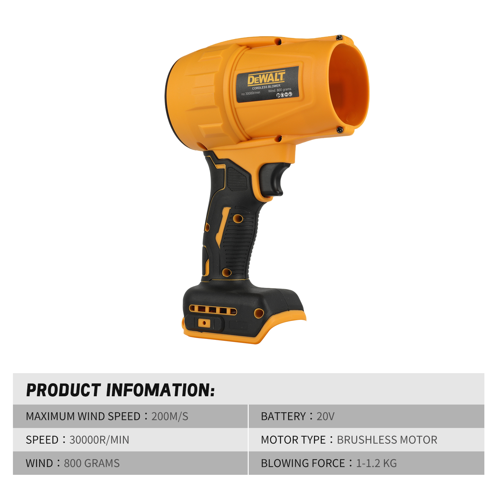 DEWALT D317 20V 무선 송풍기 - 파티오 청 - Leaf Blower Cordless 리뷰 및 가격