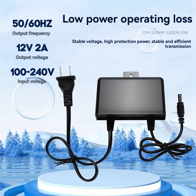 B44C 12V 2A 방수 전원 공급 장치 어댑터 DC - Outdoor Power Plug In 리뷰 및 가격