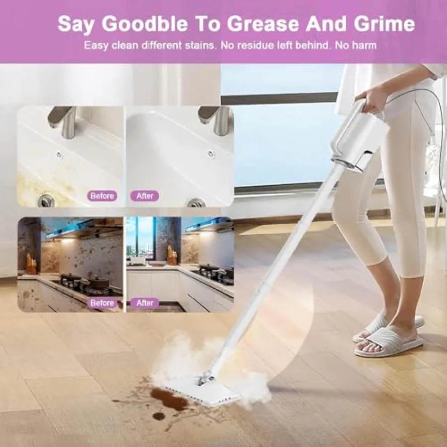 ApexTP7-in-1 스팀 청소기 1200W 회전식  - Outdoor Power Mop 리뷰 및 가격