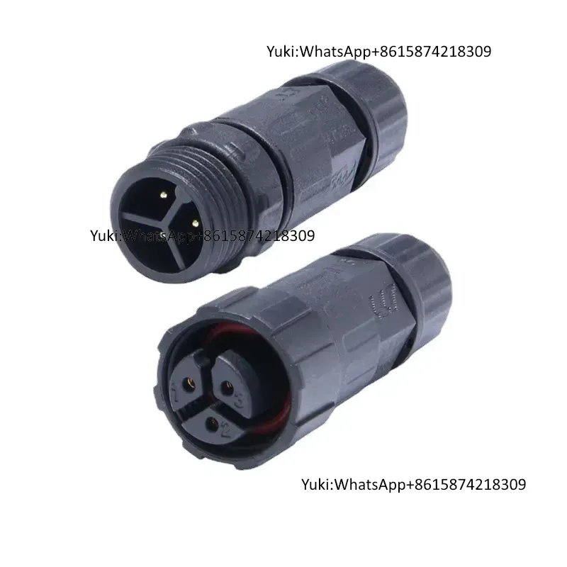 IP68 방수 LLT M16 2핀 커넥터 남성 플러그  - Outdoor Power Plug In 리뷰 및 가격