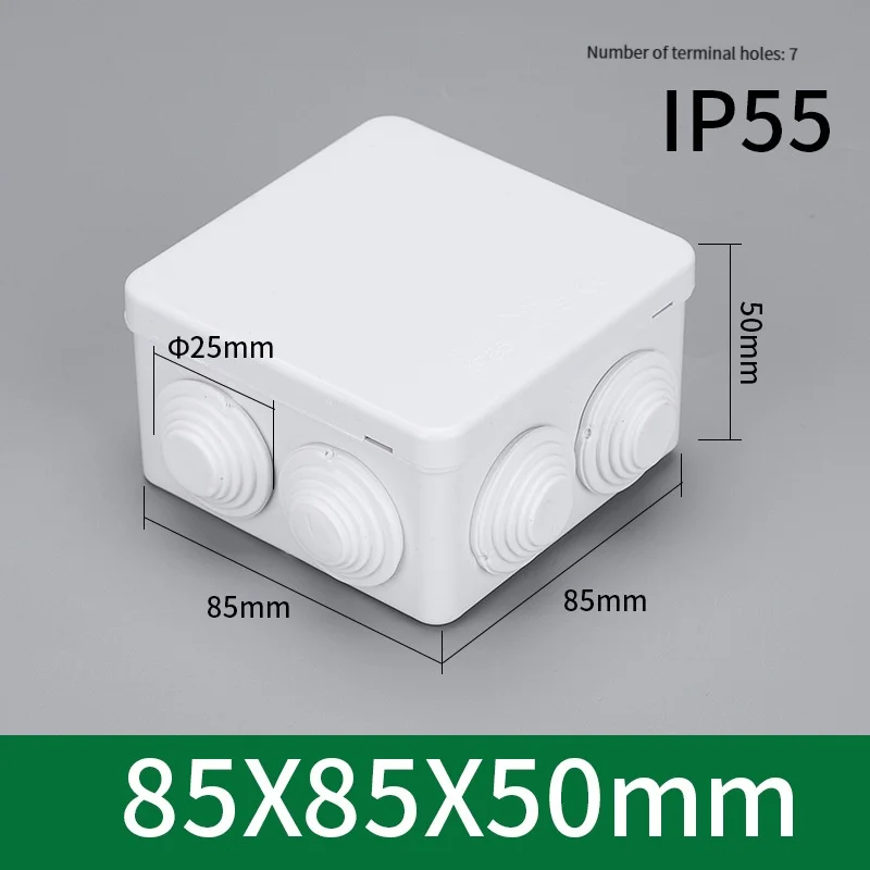 85 * 85 * 50 야외 Ip55 플라스틱 방수 상 - Outdoor Power Supply Box 리뷰 및 가격