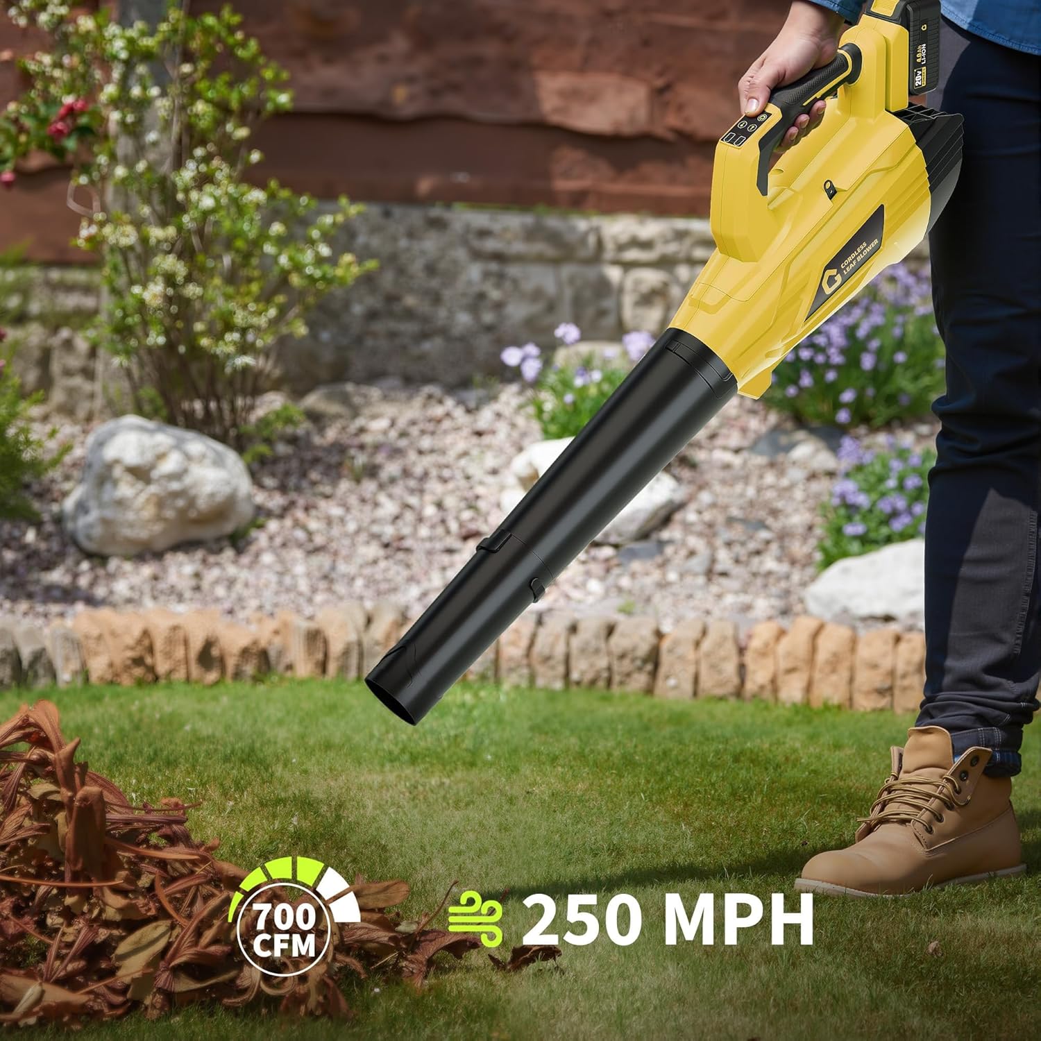 20V 무선 송풍기 700 CFM 250 MPH, 4. - Leaf Blower Cordless 리뷰 및 가격