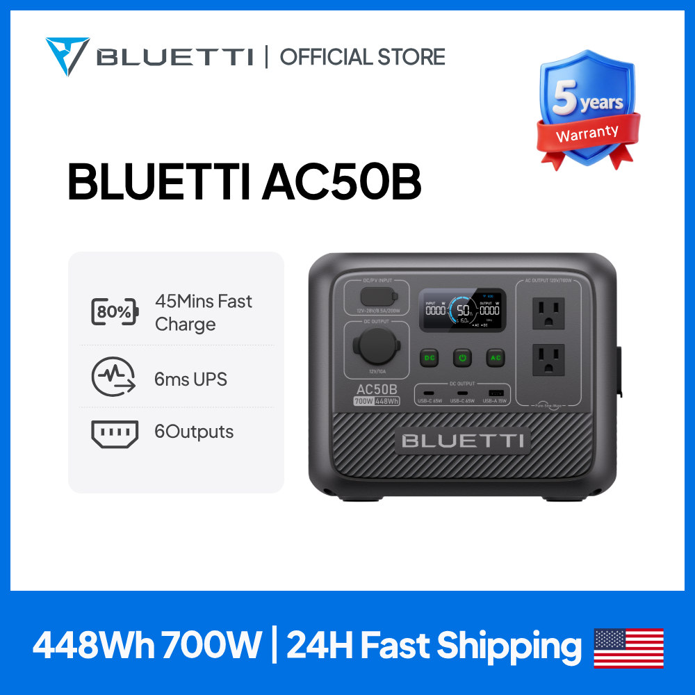 블루에티 AC50B 휴대용 파워스테이션 700W 448 - Outdoor Power Tower 리뷰 및 가격