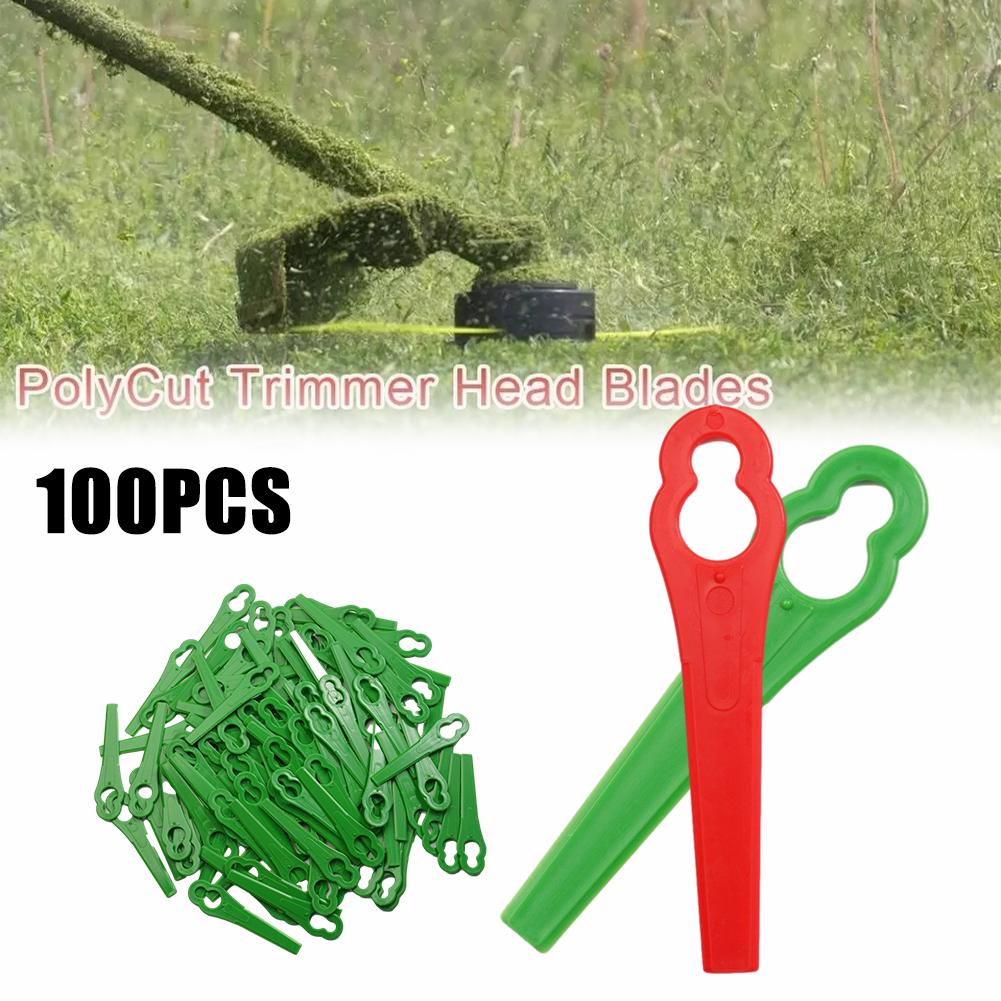 100PCS 플라스틱 잔디 트리머 교체 블레이드 무선  - Leaf Blower Cordless 리뷰 및 가격