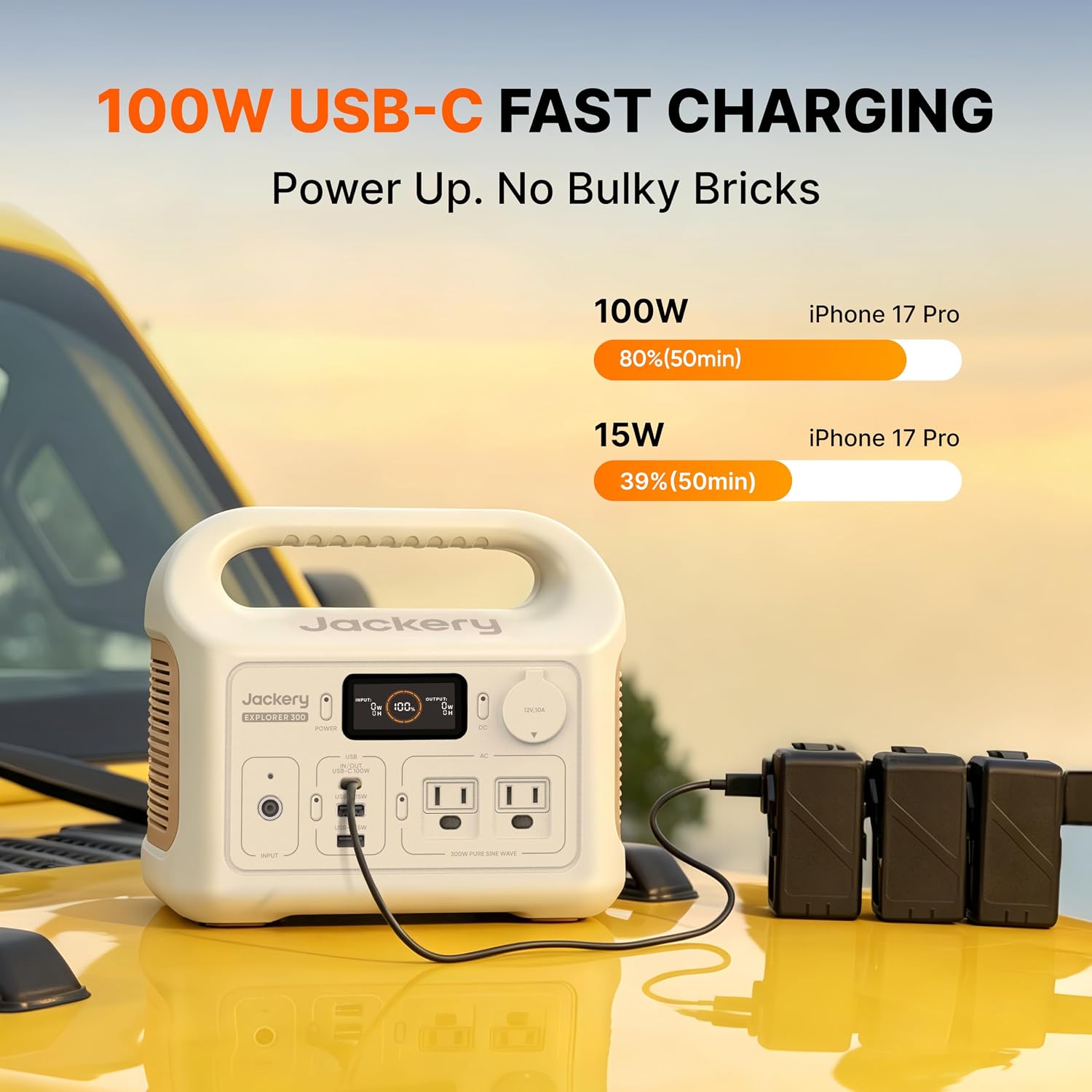 잭커리 휴대용 파워스테이션 E300뉴 샌드 골드, 28 - Power Outdoor Jackery 리뷰 및 가격