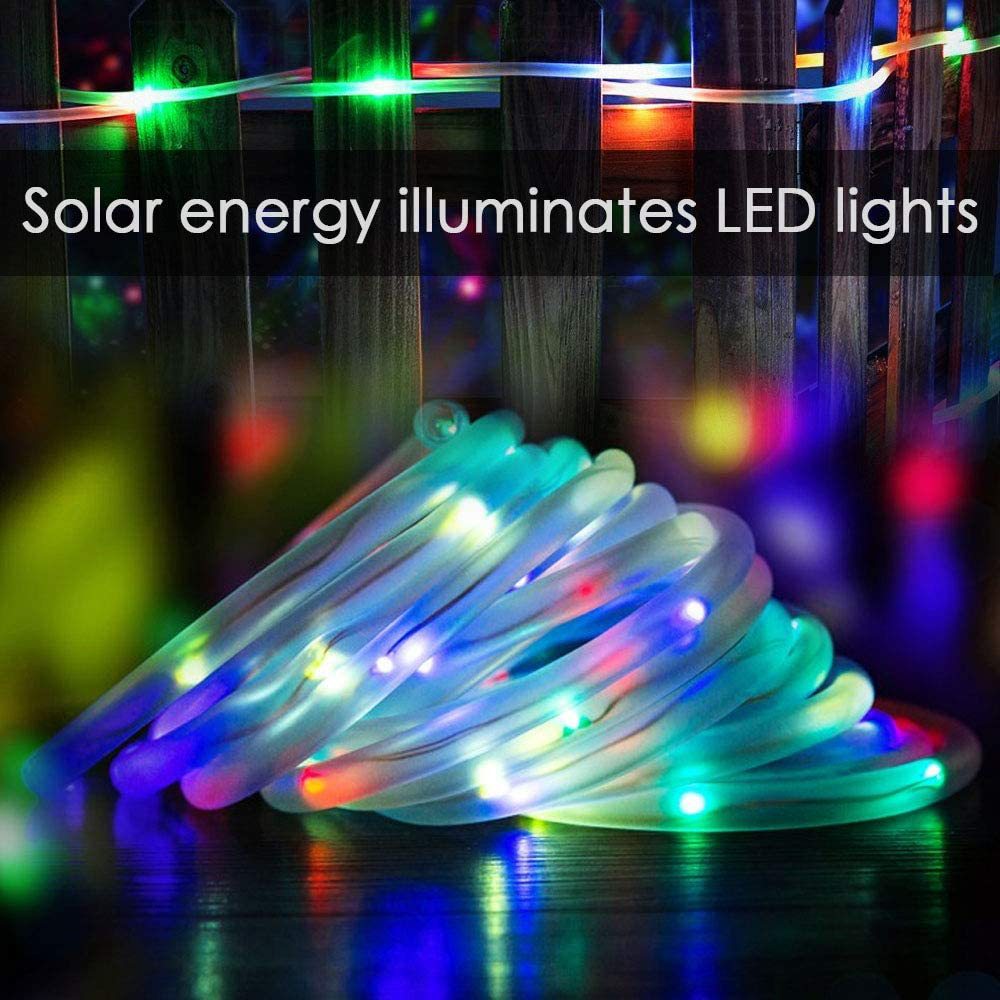 야외용 태양광 120 LED 레인보우 튜브 조명 스트립 - Outdoor Use Power Strip 리뷰 및 가격